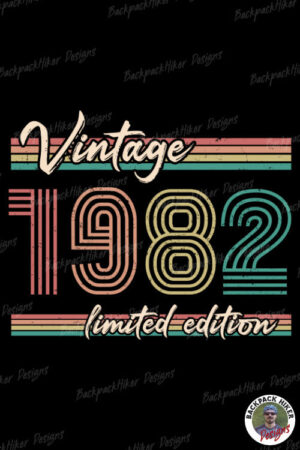 Birth year t-shirt - 1982 ST Darkline vintage