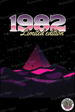 Birth year t-shirt - 1982 SW pyramid limited edition