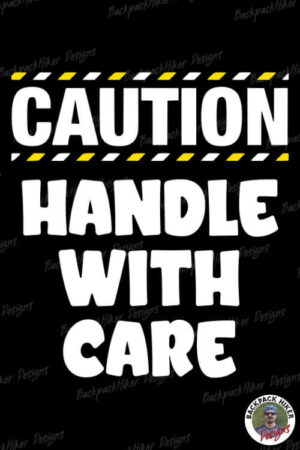 Bachelorette party t-shirt - Caution - handle with care