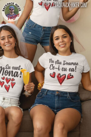 Tricou petrecerea burlacitelor - Nu stiu Doamne ce-i cu ea