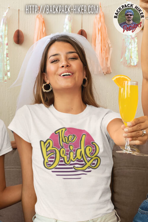 Tricou petrecerea burlacitelor - The bride