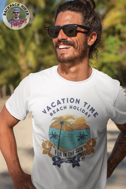 Summer vacation t-shirt - Fun in the sun