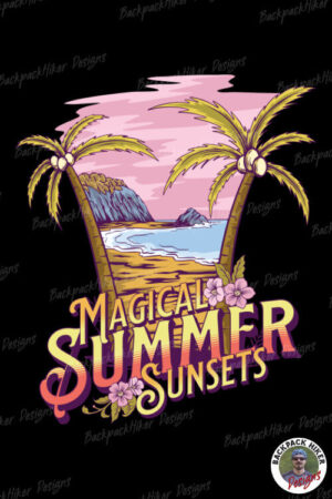 Summer vacation t-shirt - Magical summer sunsets