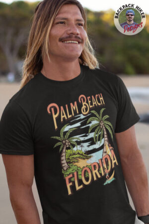 Summer vacation t-shirt - Palm Beach Florida