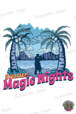 Summer vacation t-shirt - Summer magic nights