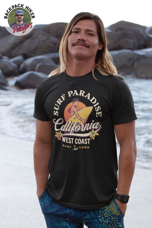 Summer vacation t-shirt - Surf paradise