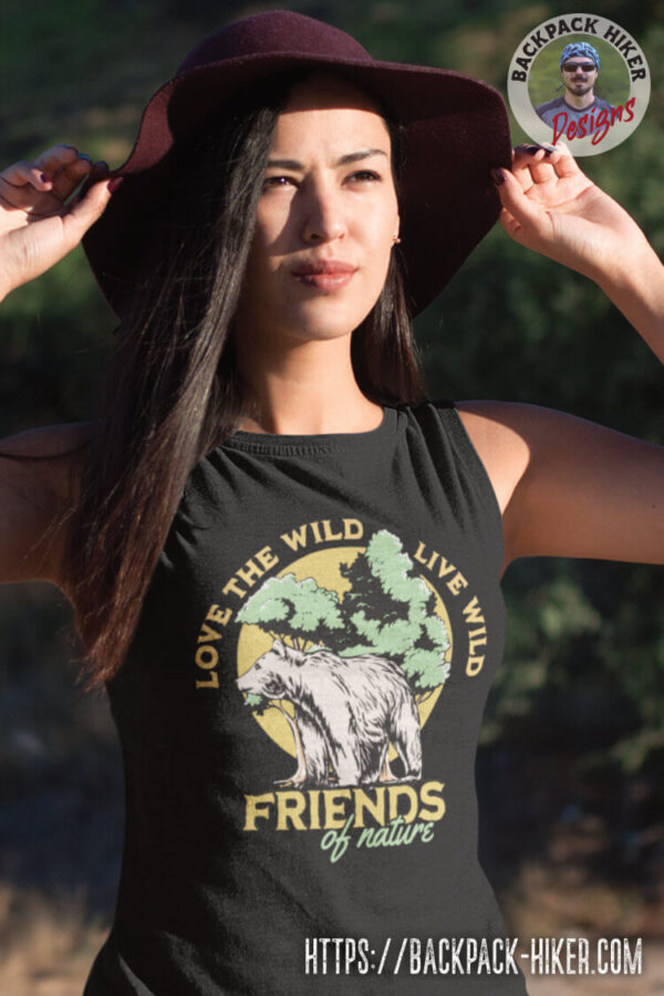 Outdoor activities t-shirt - Love the wild - Live wild