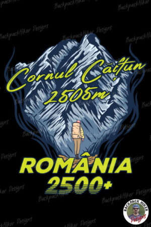 Tricou pentru montaniarzi - Cornul Călțun - Man vs mountain