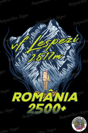 Tricou pentru montaniarzi - Lespezi - Man vs mountain