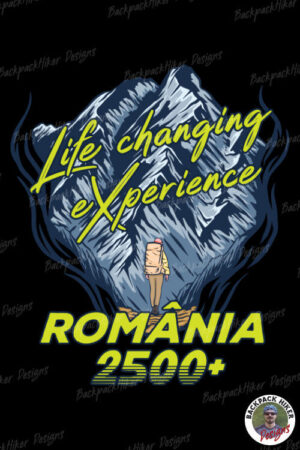 Tricou pentru montaniarzi - Life changing experience - Man vs mountain