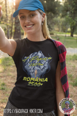Tricou pentru montaniarzi - Păpușa - Man vs mountain