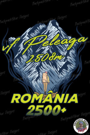 Tricou pentru montaniarzi - Peleaga - Man vs mountain