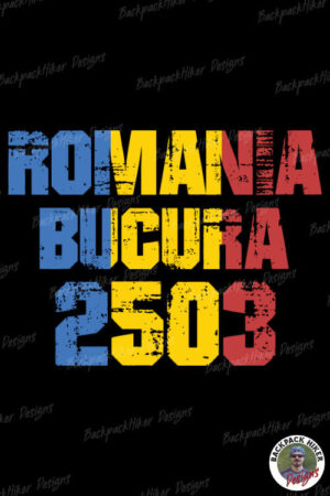 Hanorac personalizat pentru montaniarzi - Bucura - Romania 2500