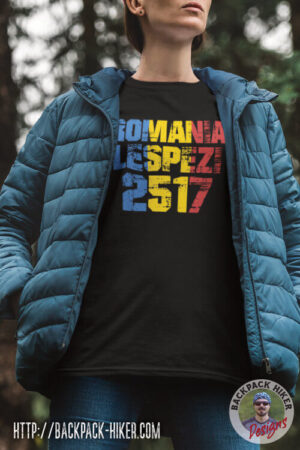 Tricou pentru montaniarzi - Lespezi - Romania 2500