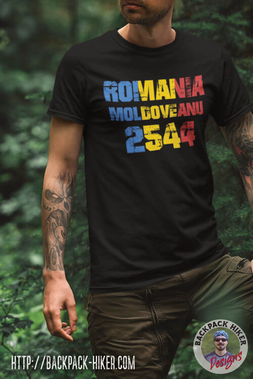 Tricou pentru montaniarzi - Moldoveanu - Romania 2500