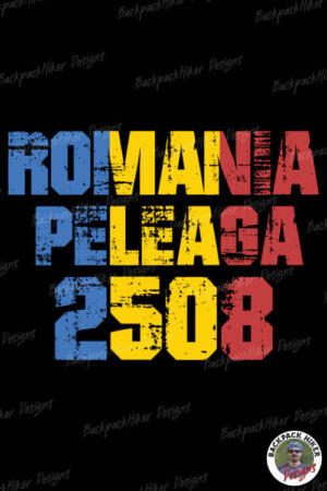 Tricou pentru montaniarzi - Peleaga - Romania 2500