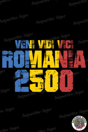 Hanorac pentru montaniarzi - Veni vidi vici - Romania 2500
