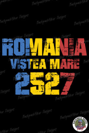 Hanorac personalizat pentru montaniarzi - Viștea Mare - Romania 2500