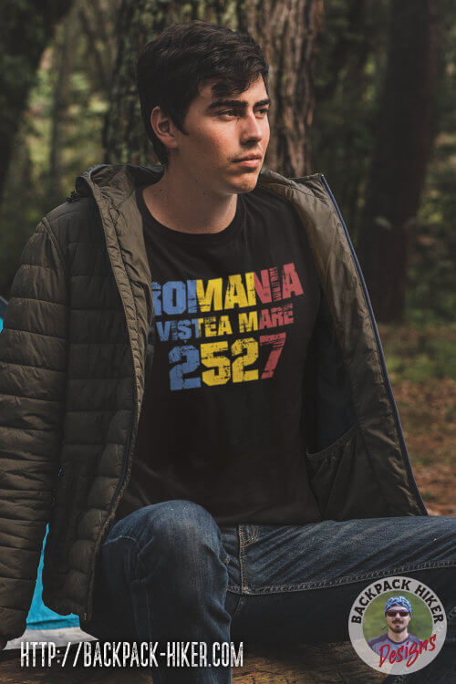 Tricou pentru montaniarzi - Viștea Mare - Romania 2500