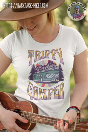 Outdoor activities t-shirt - Trippy Camper