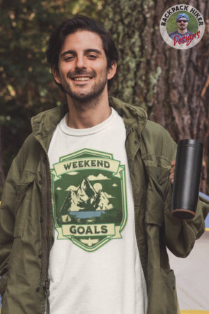 Outdoor activities t-shirt - Weekend goals