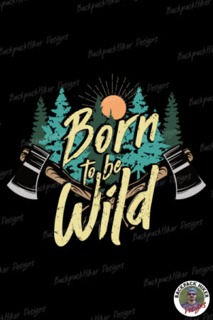 Hanorac personalizat pentru montaniarzi - Born to be wild