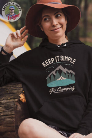 Hanorac pentru montaniarzi - Keep it simple go camping