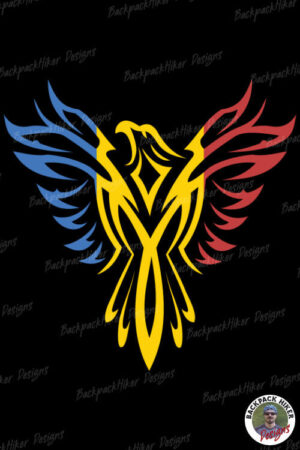 Hanorac cu iz românesc: Phoenix tricolor