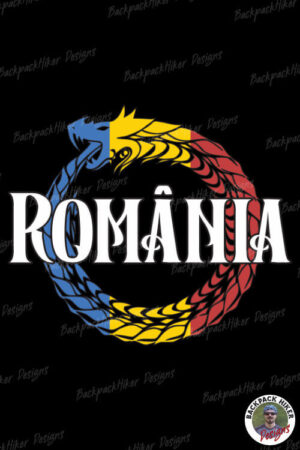 Tricou România - dragon tricolor