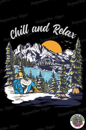 Tricou pentru montaniarzi - Chill and relax
