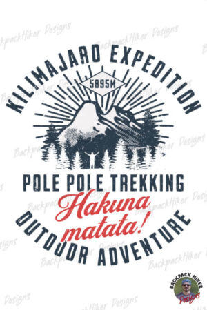 Hanorac trofeu de ascensiune - Kilimanjaro expedition - Pole pole trekking