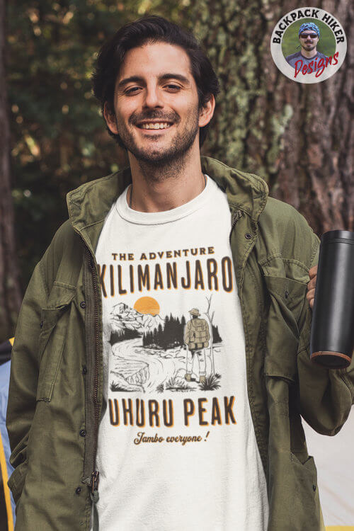 Tricou trofeu de ascensiune - The adventure - Kilimanjaro - Uhuru Peak