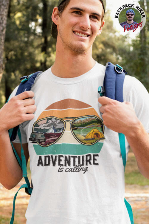 Tricou pentru aventurieri - Adventure is calling