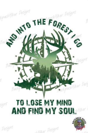 Hanorac personalizat pt aventurieri - And into the forest I go