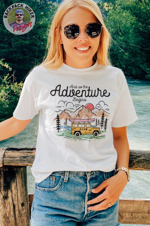 Tricou pentru aventurieri - And so the adventure begins
