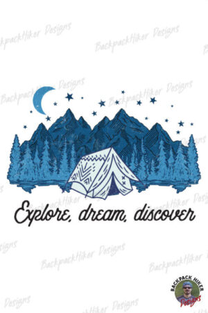 Tricou pentru aventurieri - Explore dream discover