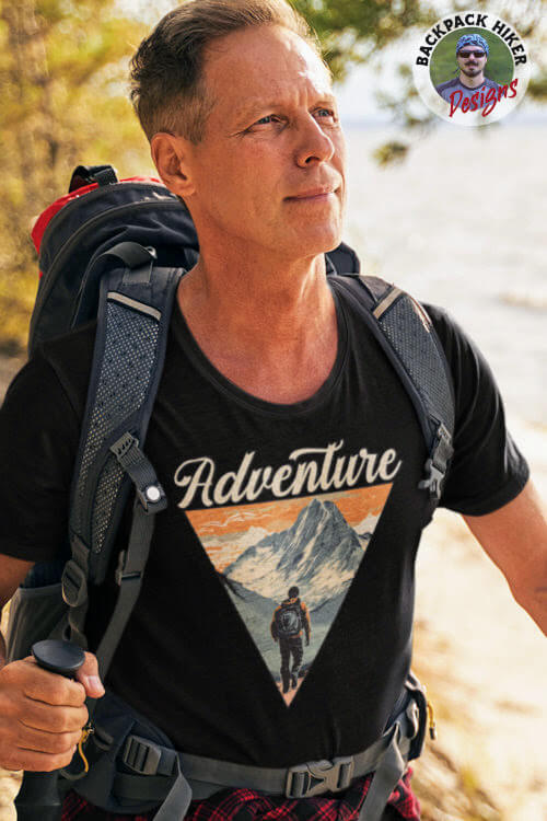Tricou pentru montaniarzi - Hiking Adventure