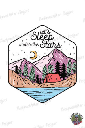 Tricou pentru aventurieri - Let us sleep under the stars