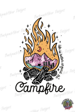 Tricou pentru aventurieri - Life is better around the campfire