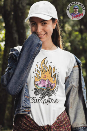 Tricou pentru aventurieri - Life is better around the campfire