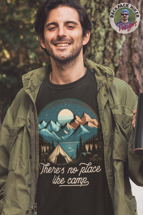 Tricou pentru camping -There is no place like camp