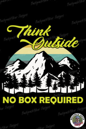 Tricou pentru montaniarzi - Think outside