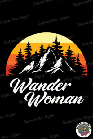 Hanorac personalizat pt montaniarde - Wander woman