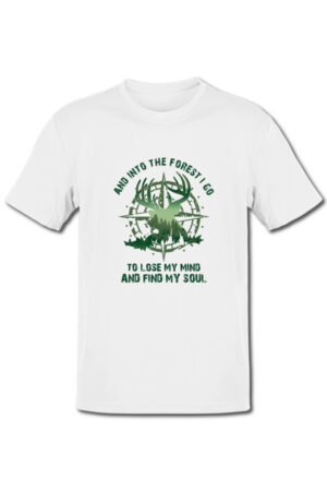 Tricou pentru aventurieri - And into the forest I go