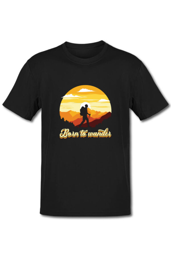 Tricou pentru montaniarzi - Born to wander