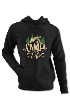 Hanorac personalizat pentru montaniarzi - Camp life
