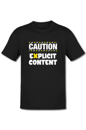 Tricou petrecerea burlacitelor - Caution - explicit content