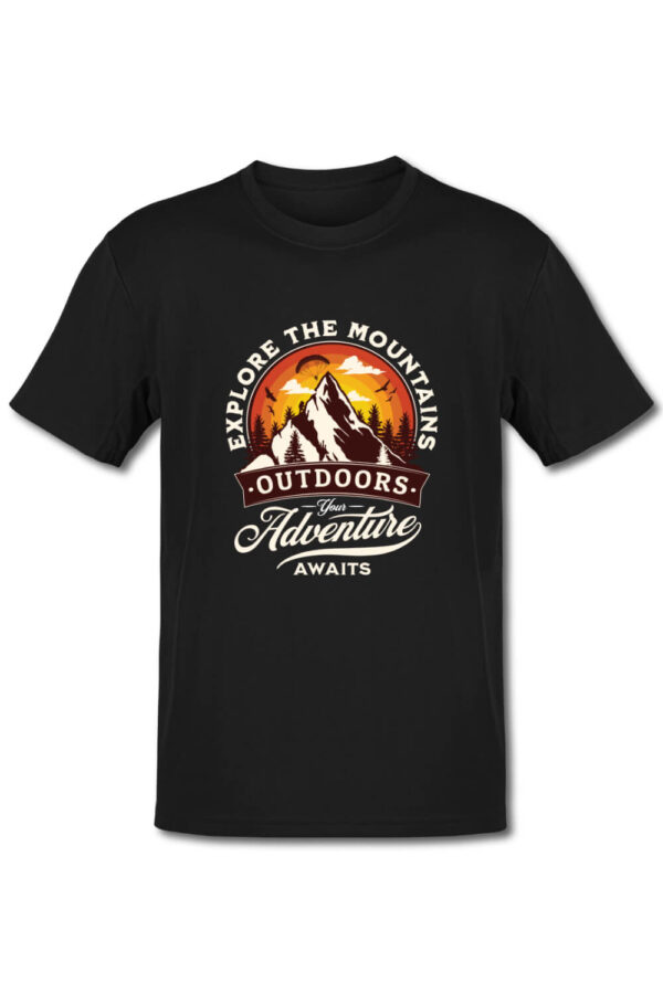 Outdoor activities t-shirt - Explore the mountains