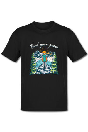 Tricou pentru montaniarzi - Find your peace