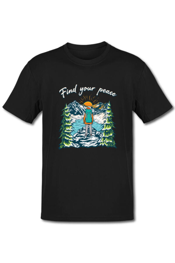 Tricou pentru montaniarzi - Find your peace